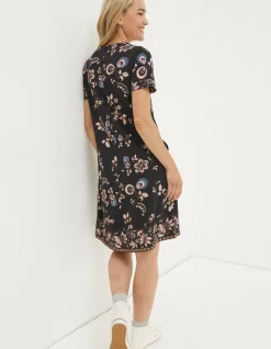 FatFace Simone Floral Jersey Dress|Women Dresses