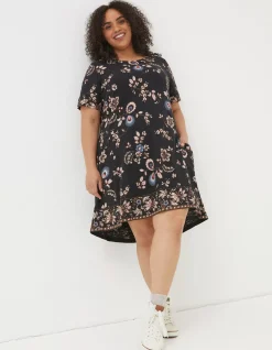 FatFace Simone Floral Jersey Dress|Women Dresses