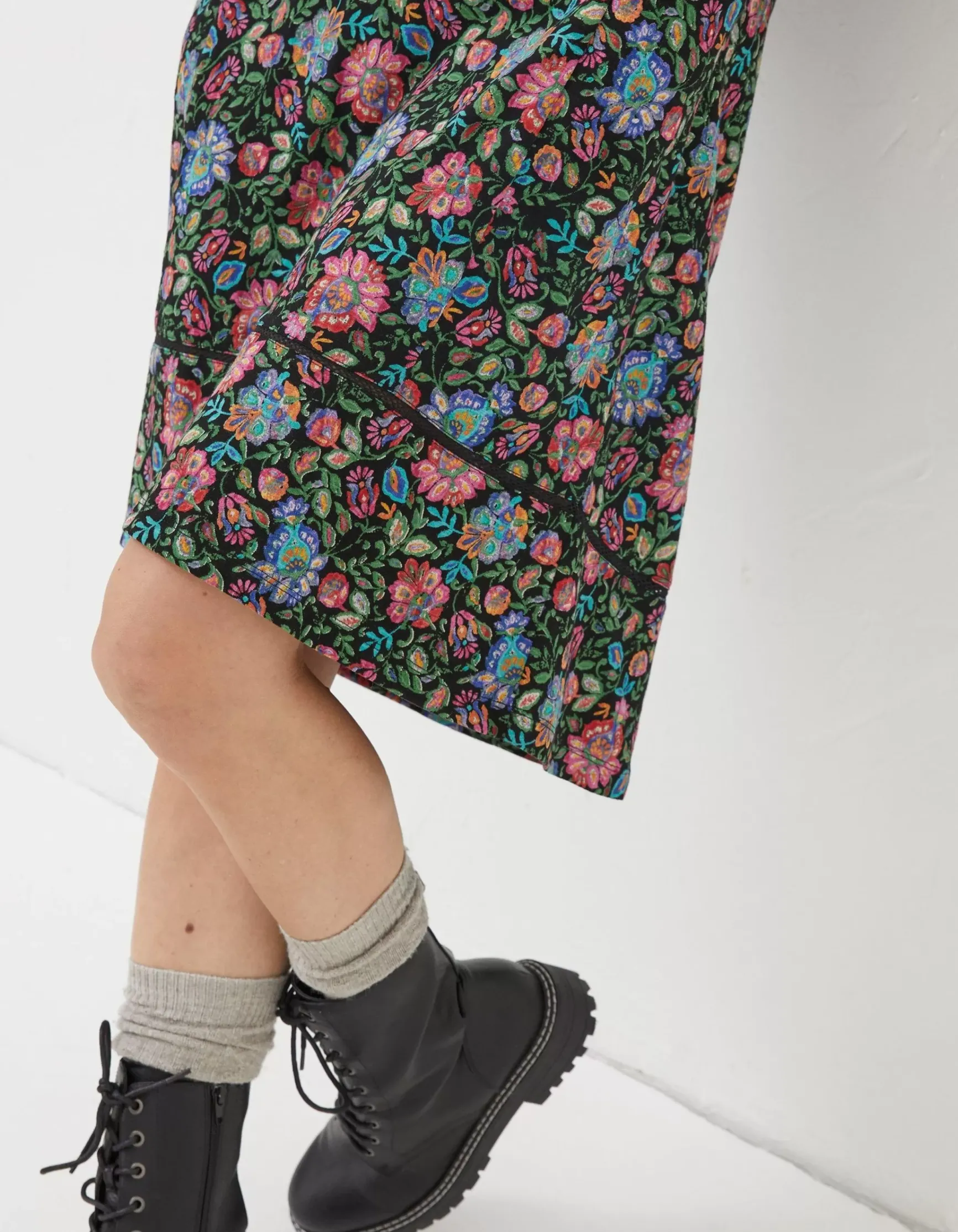 FatFace Simone Floral Jersey Dress|Women View All