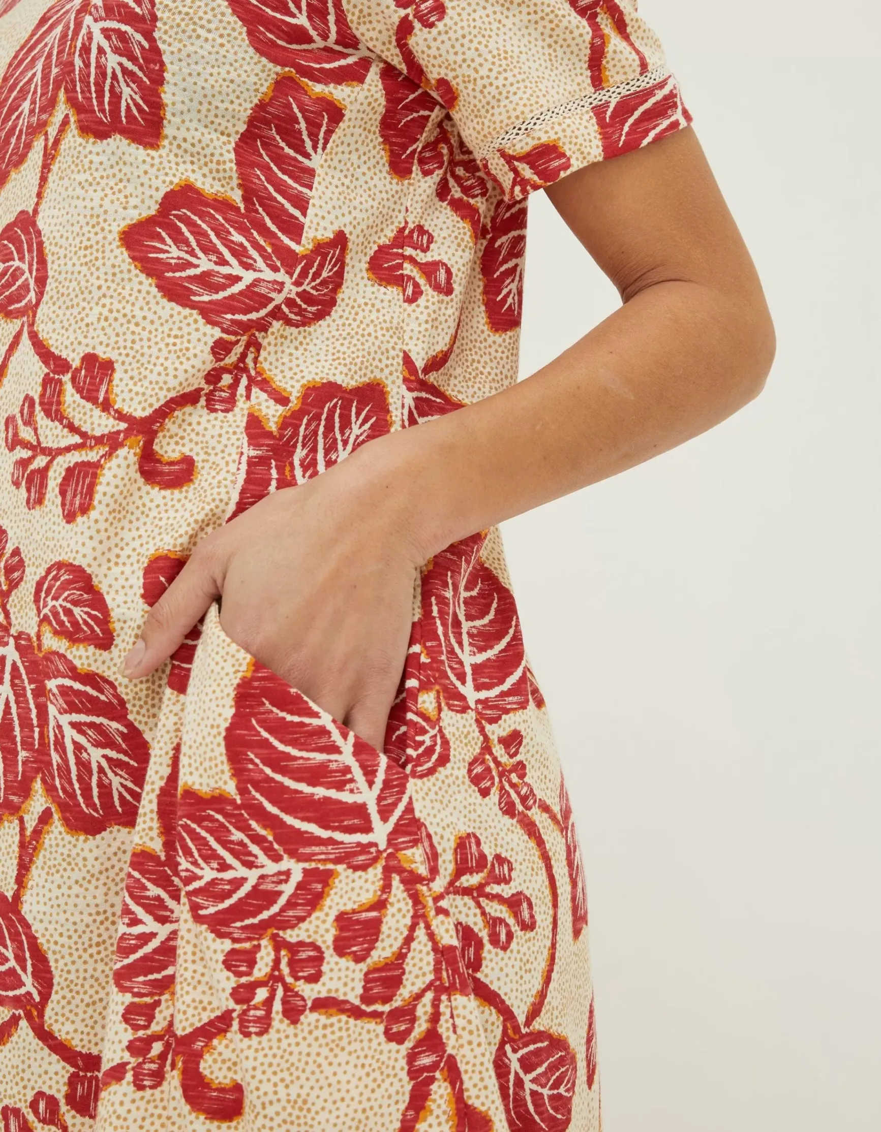 FatFace Simone Vine Jersey Dress|Women Dresses