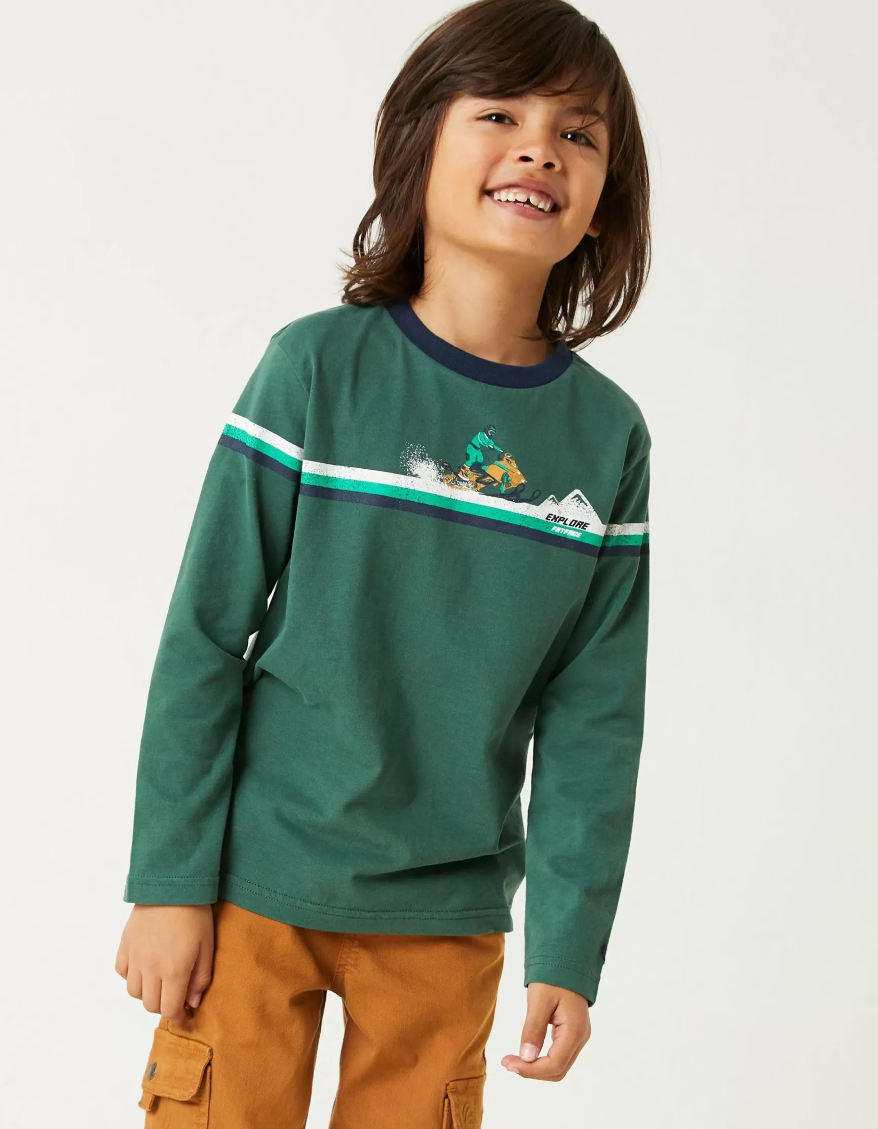 FatFace Ski Placement Graphic T-Shirt|Boys View All