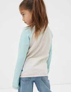 FatFace Ski Raglan Jersey T-Shirt|Girls View All