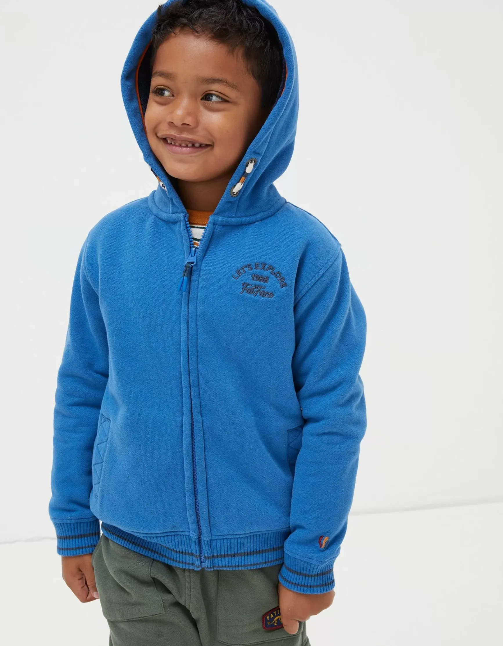 FatFace Ski You Later Sweat Zip Hoodie|Boys View All