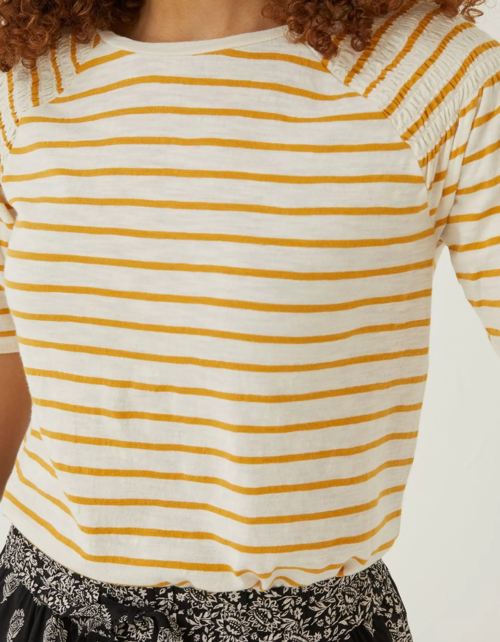 FatFace Skylar Stripe Top|Women Tops & T-Shirts