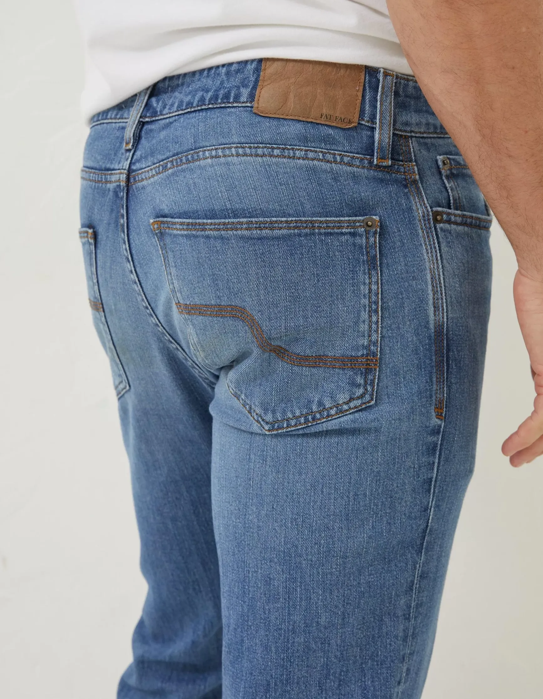 FatFace Slim Authentic Wash Jeans|Men Jeans
