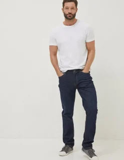 FatFace Slim Dark Vintage Wash Jeans|Men Jeans