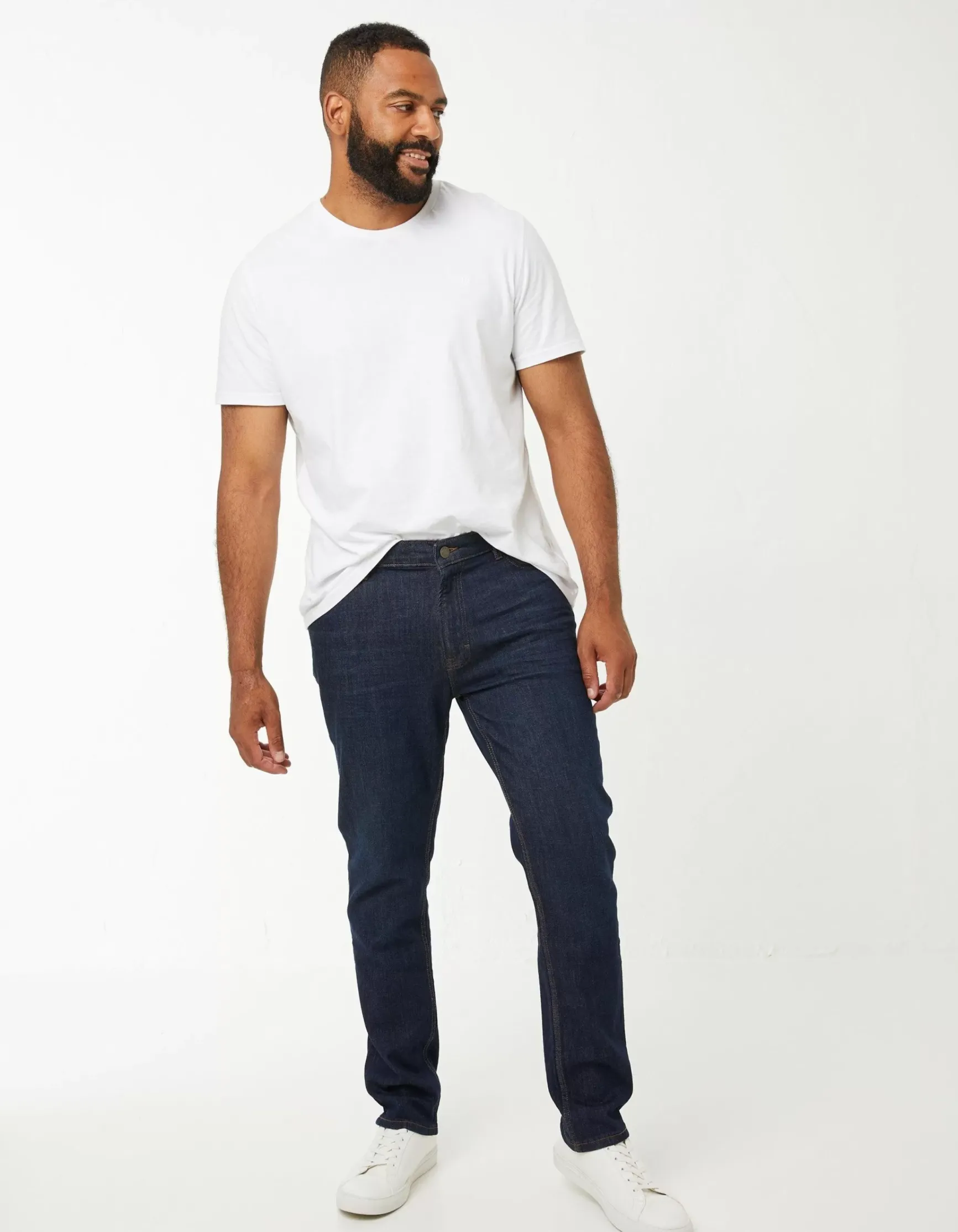 FatFace Slim Dark Vintage Wash Jeans|Men Jeans