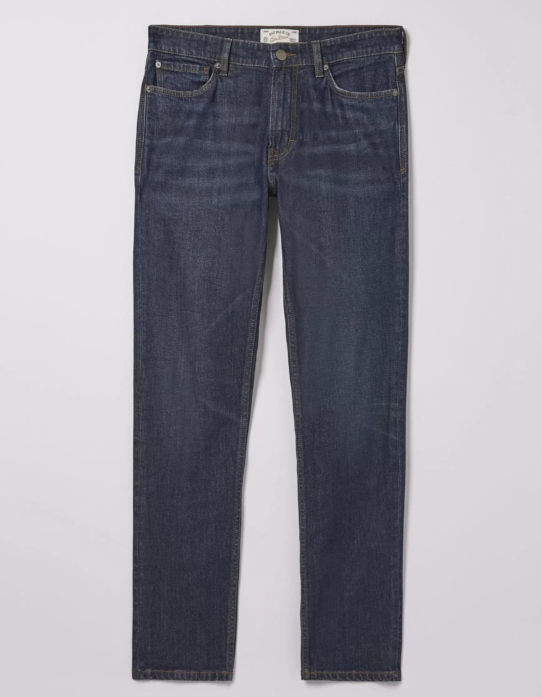 FatFace Slim Dark Vintage Wash Jeans|Men Jeans