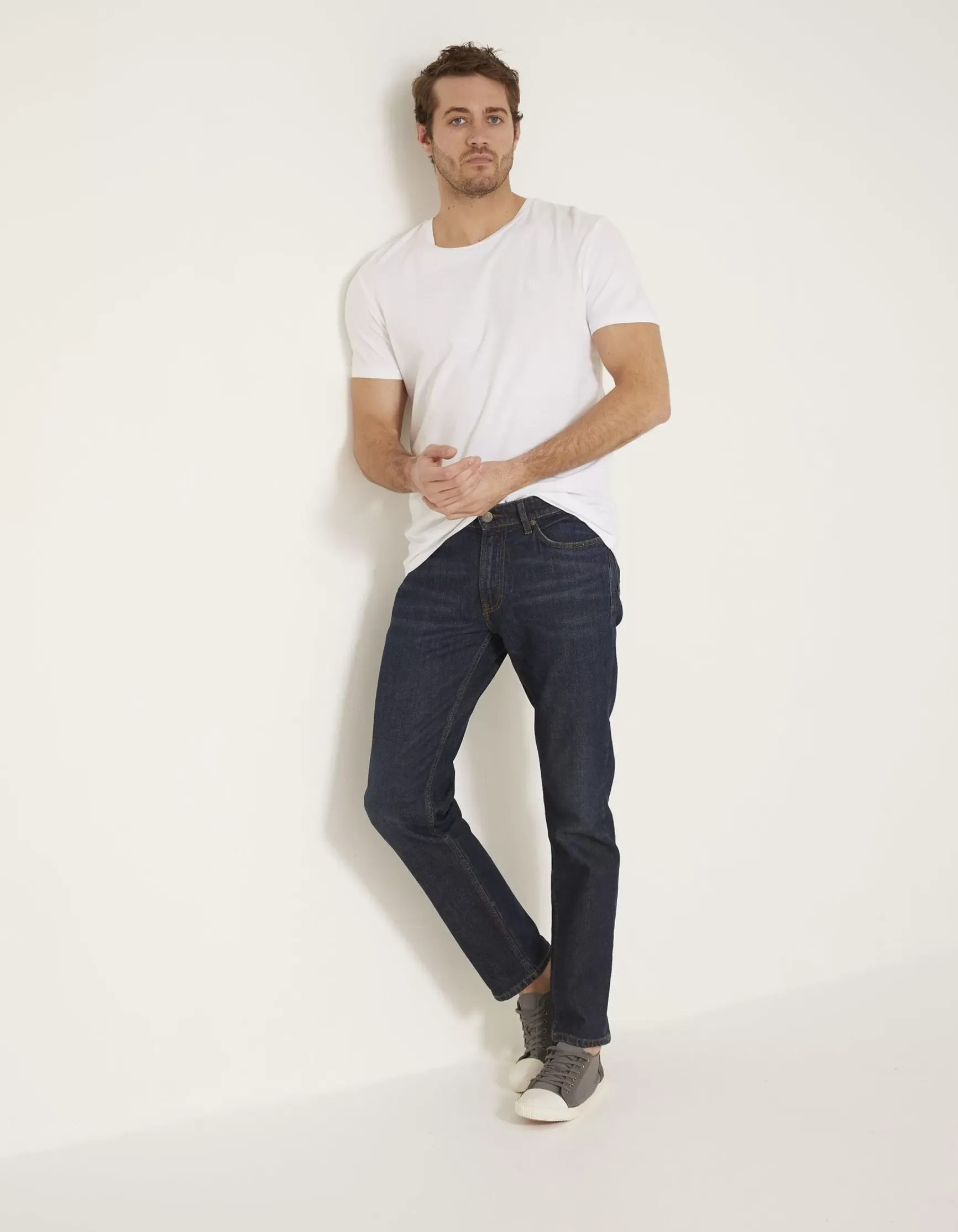 FatFace Slim Dark Vintage Wash Jeans|Men Jeans