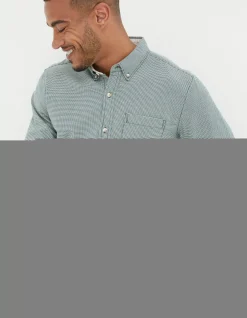 FatFace Slim Hove Micro Check Shirt|Men Shirts