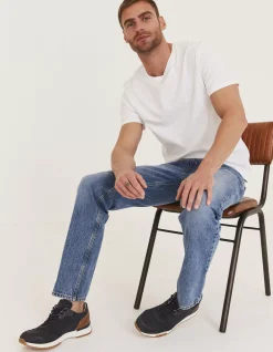 FatFace Slim Light Wash Jeans|Men Jeans