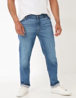 FatFace Slim Light Wash Jeans|Men Jeans