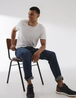 FatFace Slim Mid Wash Jeans|Men Jeans
