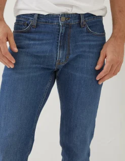 FatFace Slim Mid Wash Jeans|Men Jeans