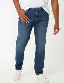 FatFace Slim Mid Wash Jeans|Men Jeans