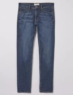 FatFace Slim Mid Wash Jeans|Men Jeans