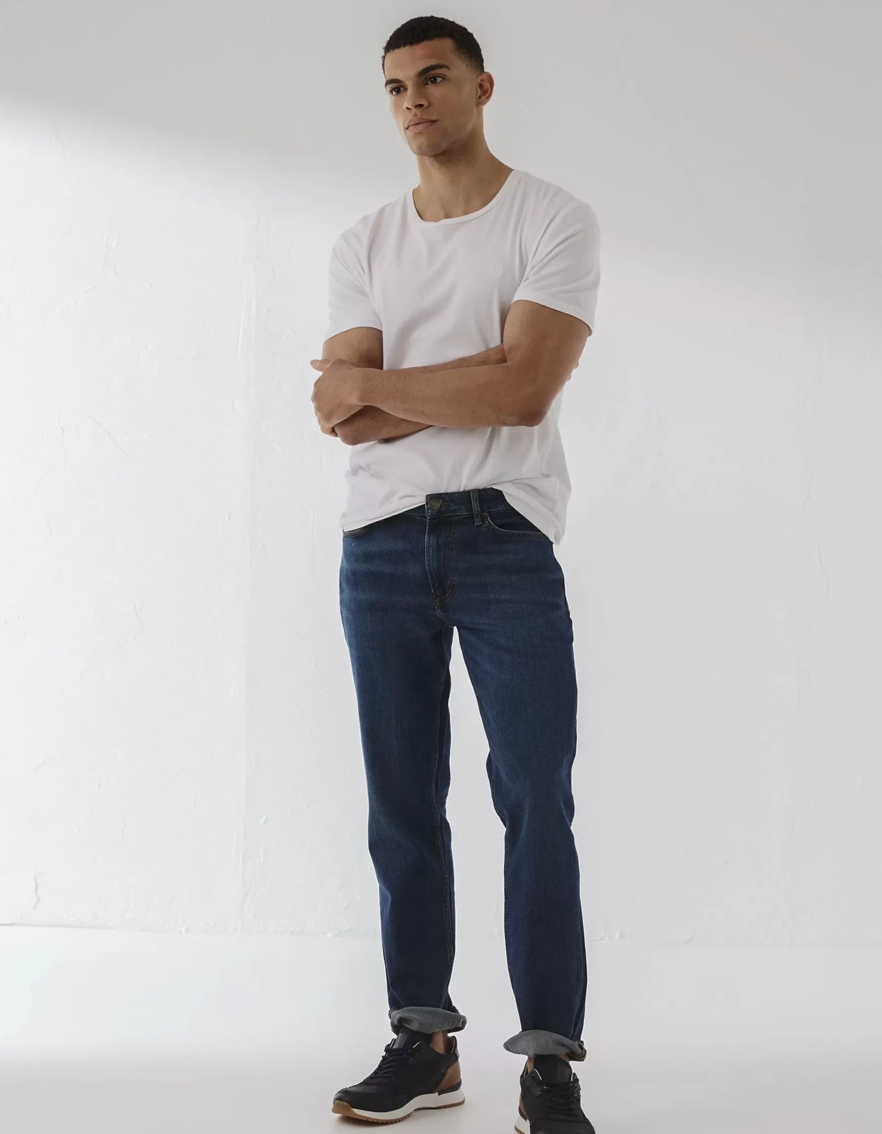 FatFace Slim Mid Wash Jeans|Men Jeans