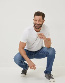 FatFace Slim Stone Wash Jeans|Men Jeans