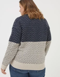 FatFace Snowflake Jumper|Women View All