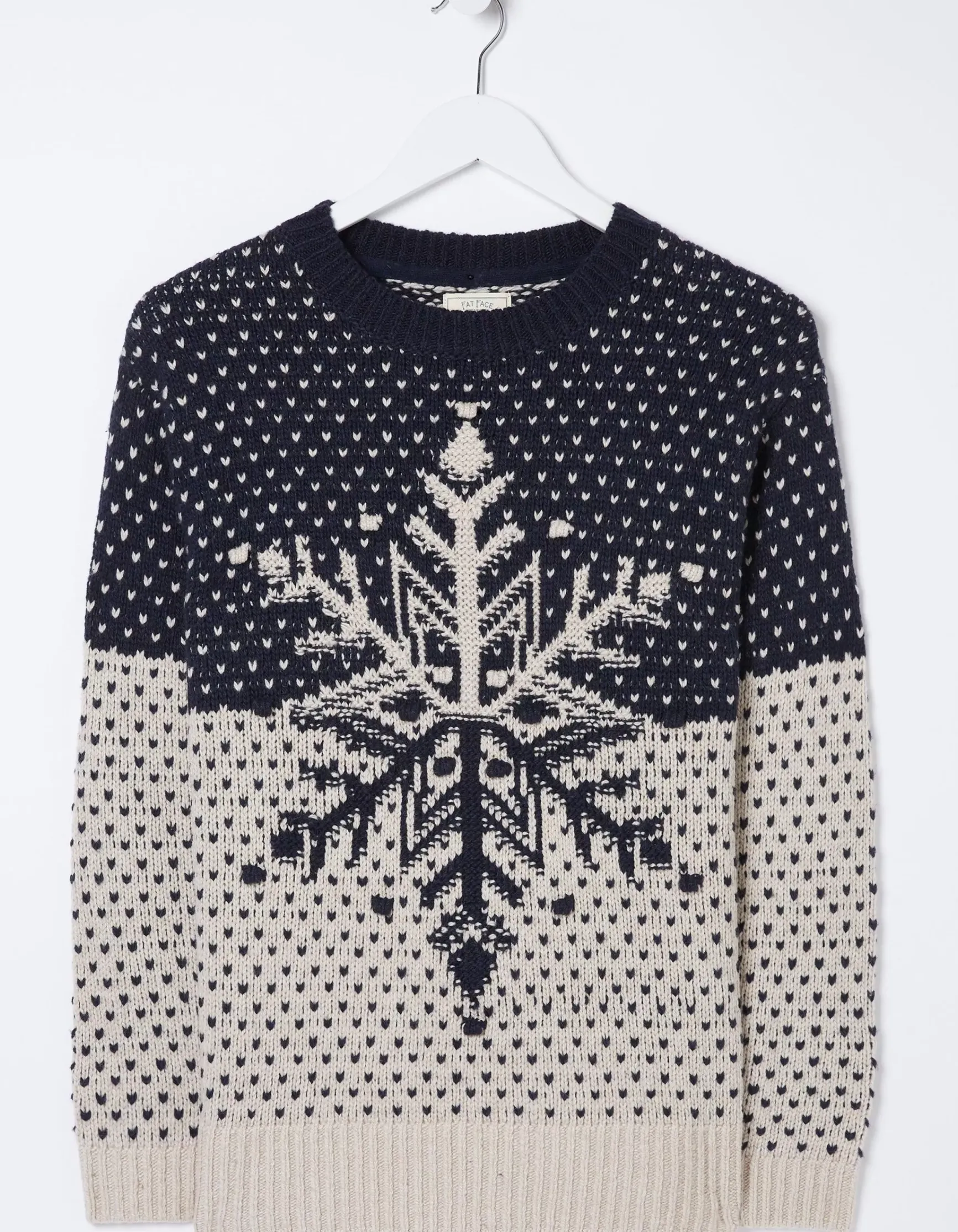 FatFace Snowflake Jumper|Women View All