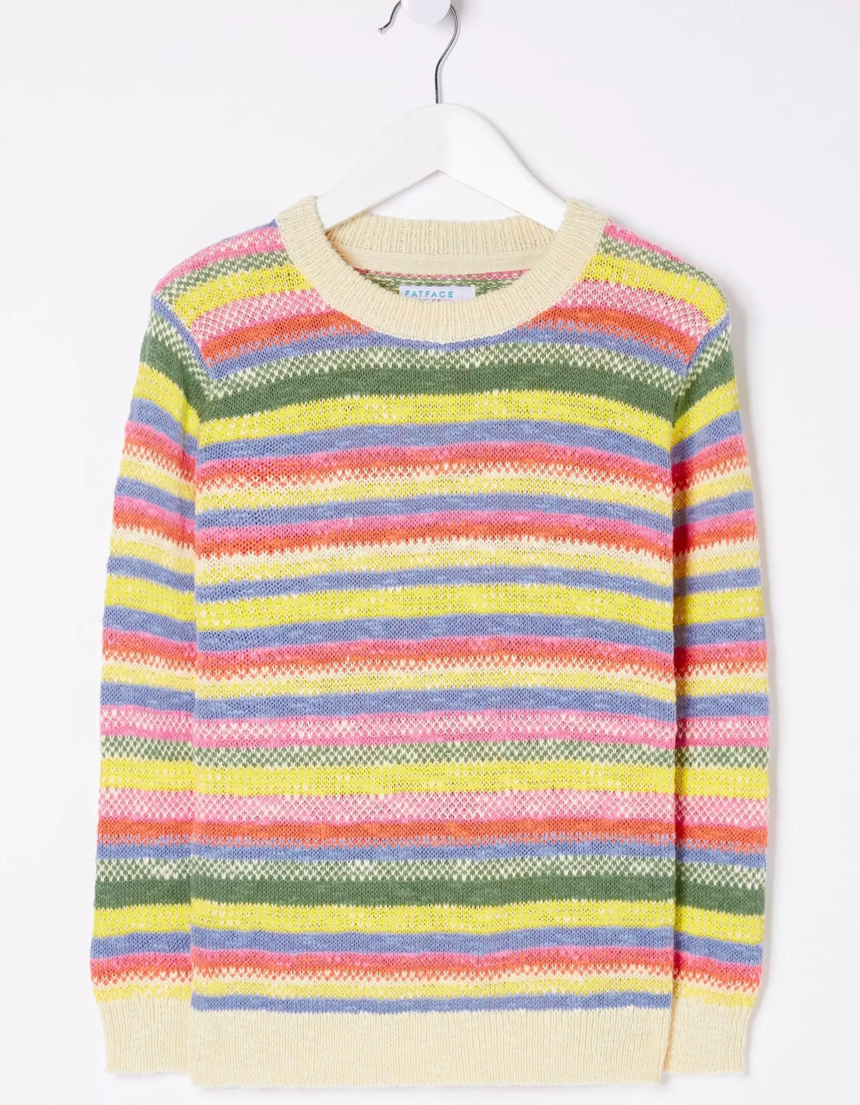 FatFace Solene Stripe Jumper|Girls View All