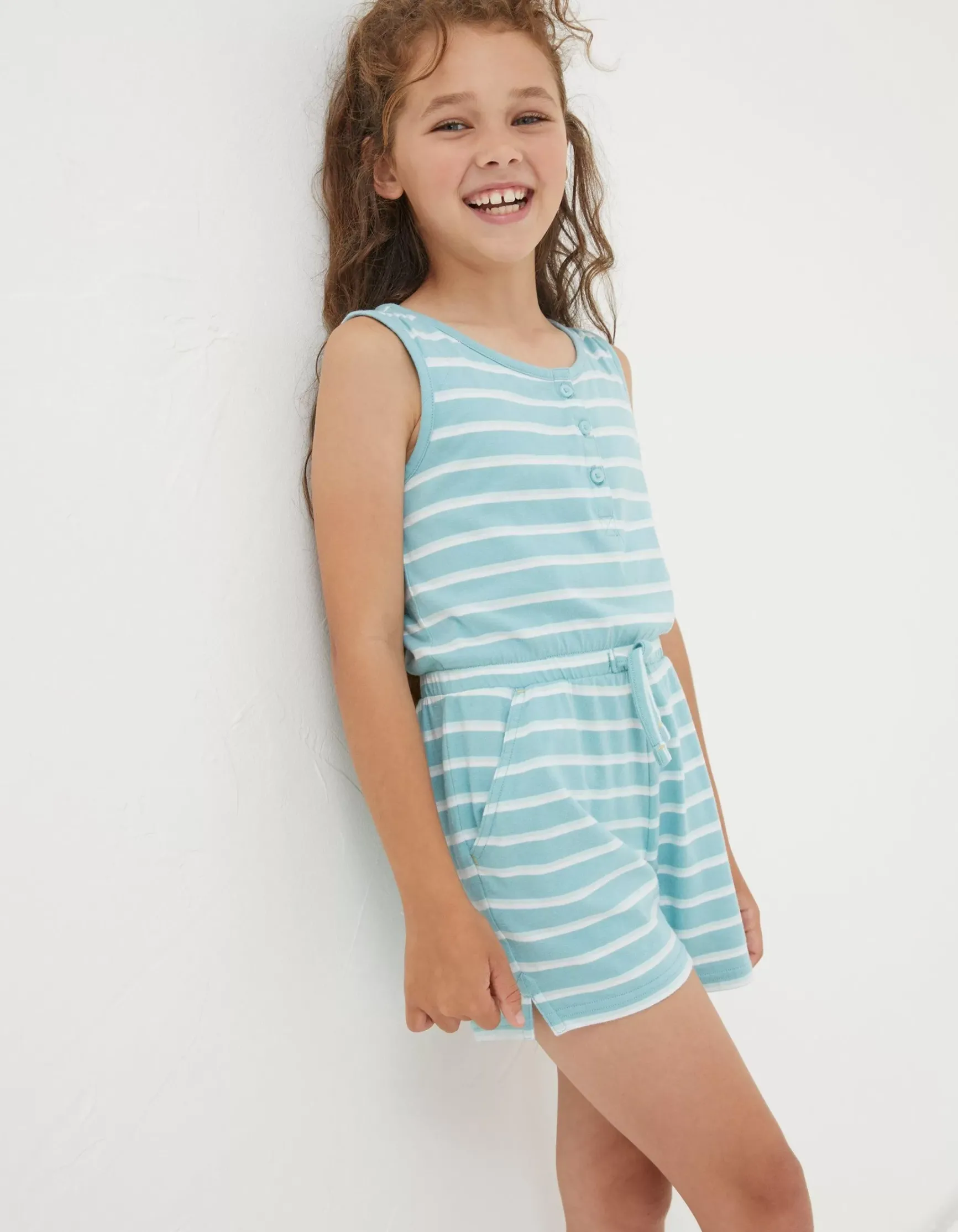 FatFace Sophia Stripe Playsuit|Girls View All