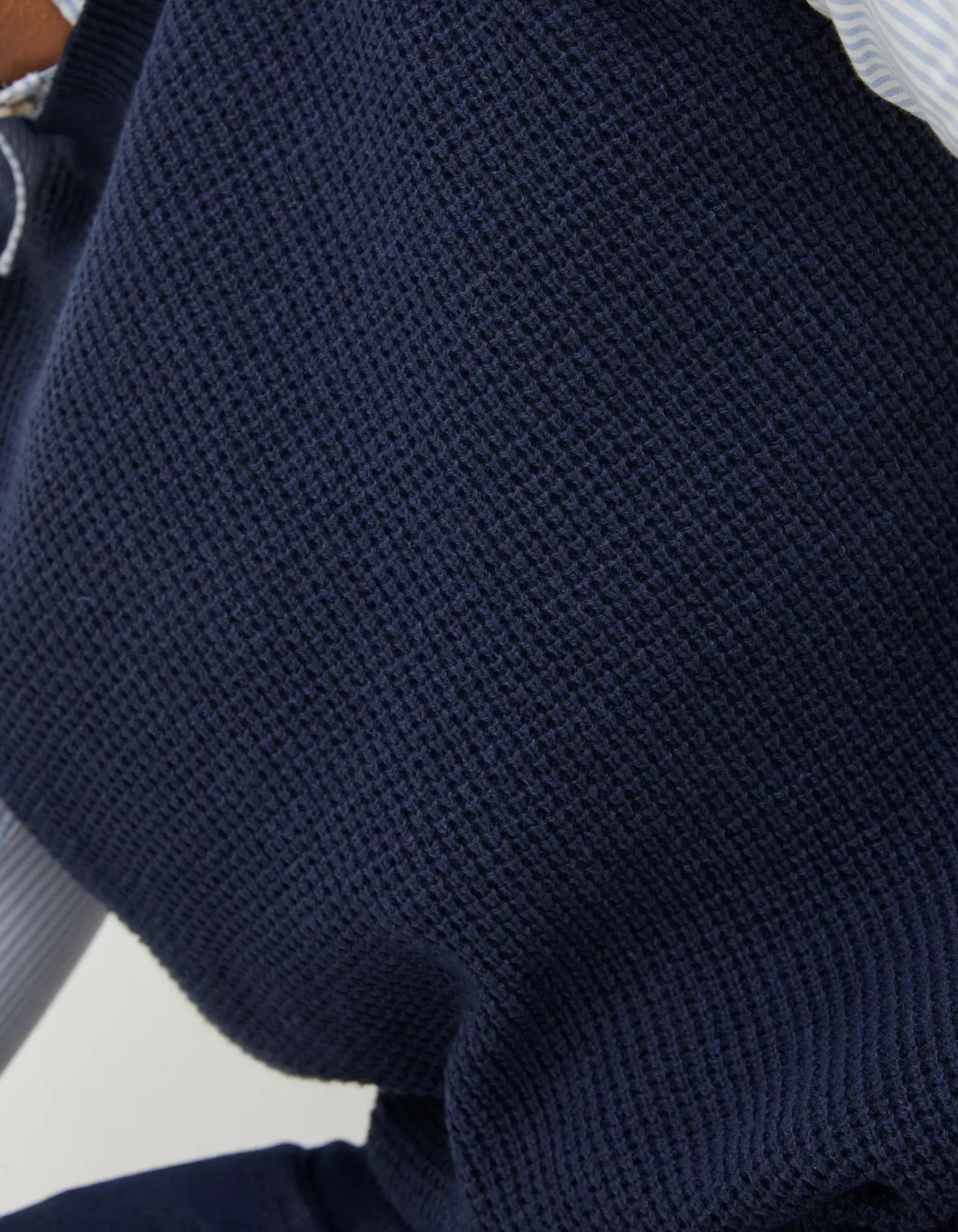 FatFace Southwick Crew Knitted Tank|Men Knitwear