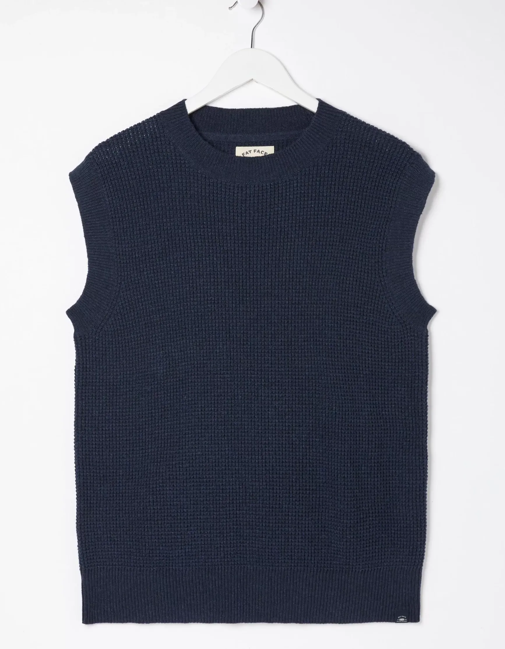 FatFace Southwick Crew Knitted Tank|Men Knitwear