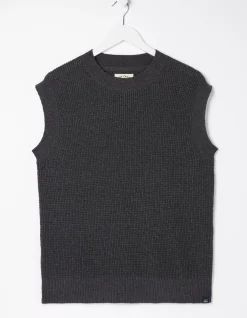 FatFace Southwick Crew Knitted Tank|Men Knitwear