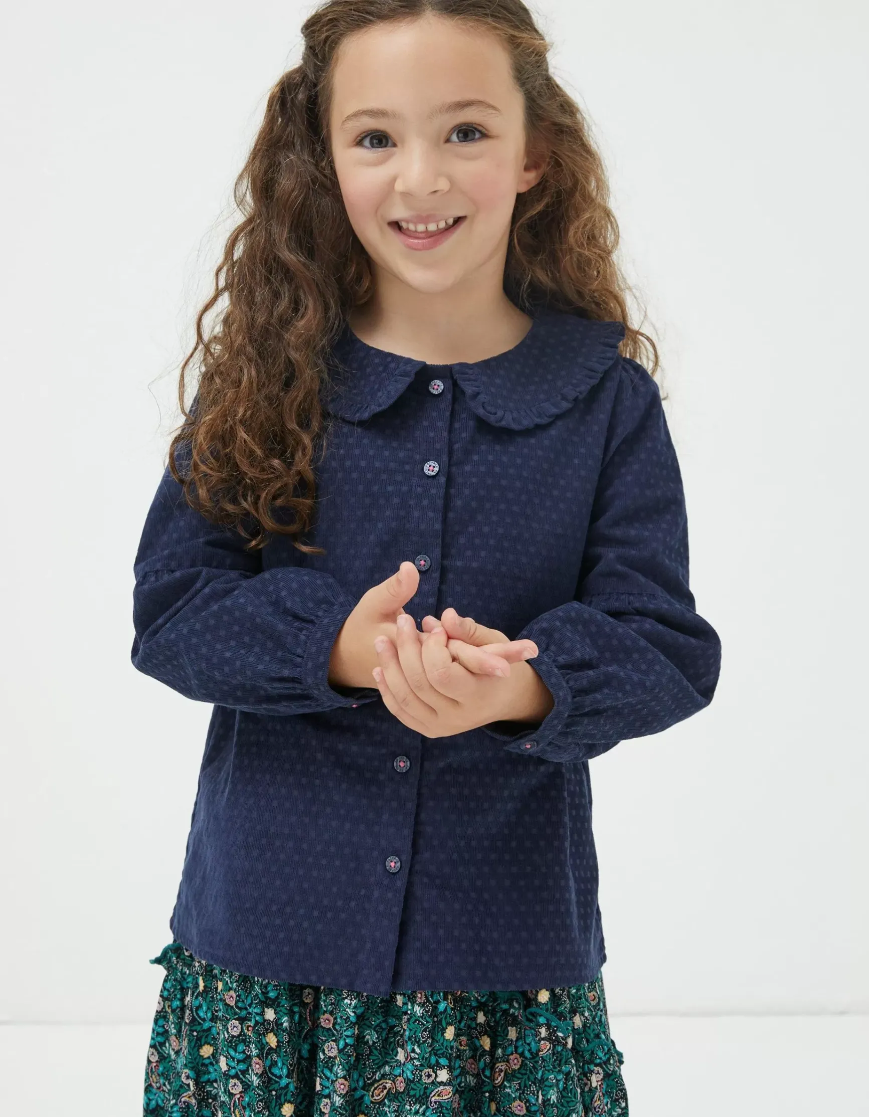 FatFace Spot Cord Blouse|Girls View All