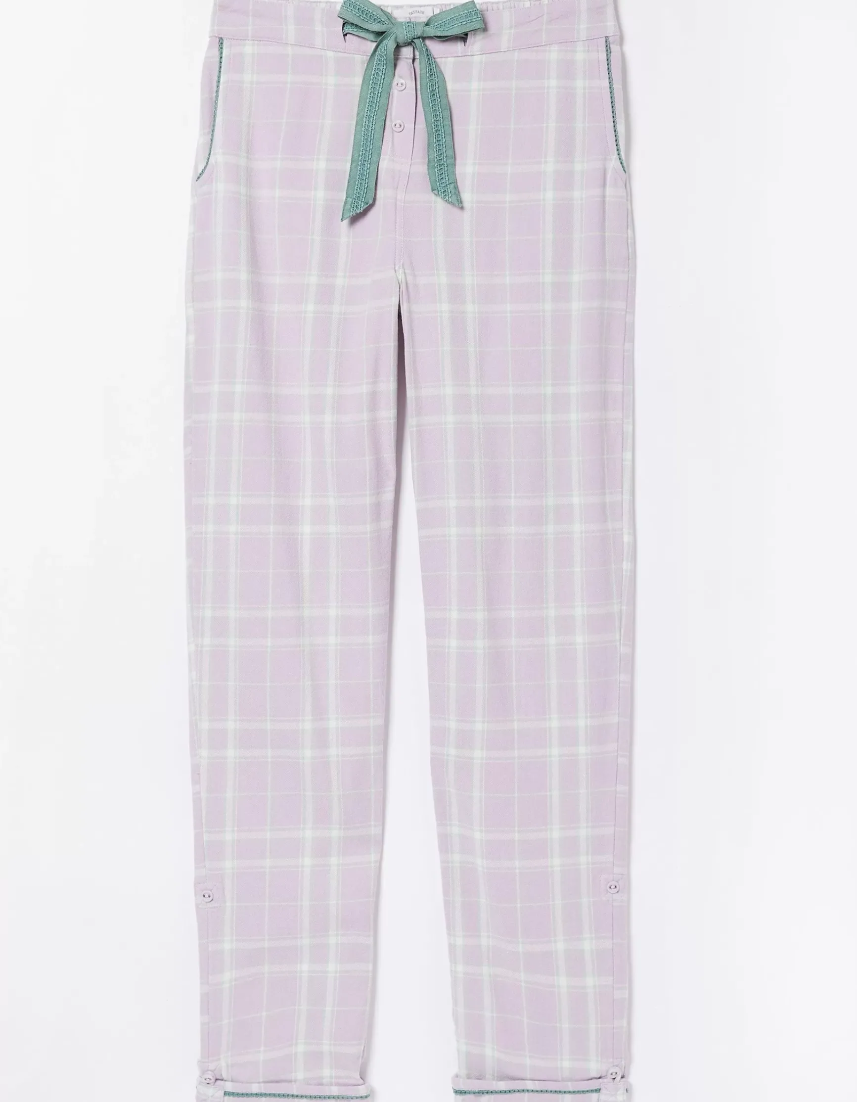 FatFace Spring Check Pants|Women Nightwear & Loungewear