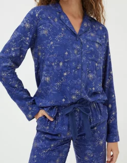 FatFace Star Print Pyjamas Gift Box Set|Women View All