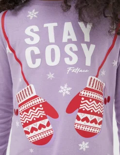 FatFace Stay Cosy T-Shirt|Girls View All