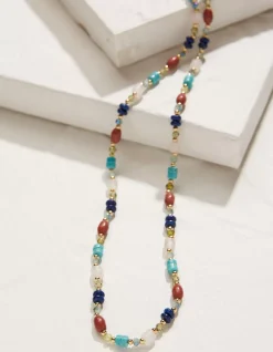FatFace Stone And Bead Necklace|Women View All