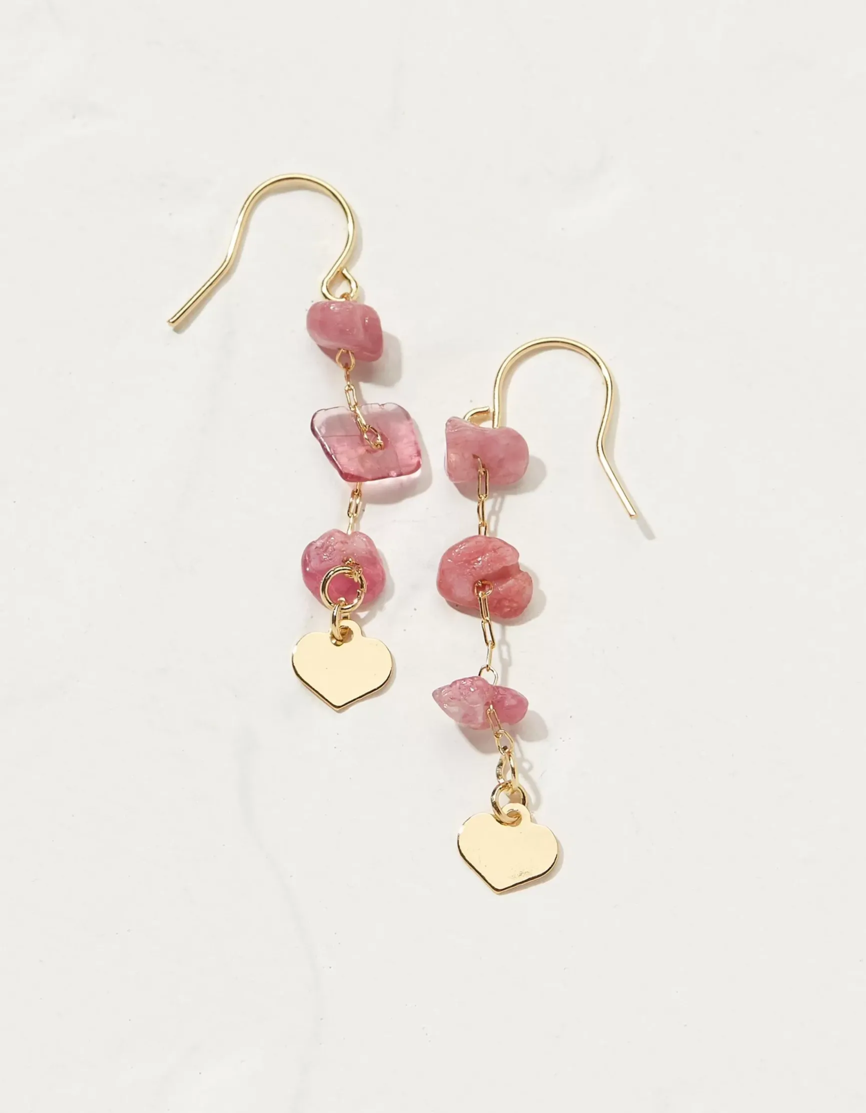 FatFace Stone And Heart Earrings|Women View All
