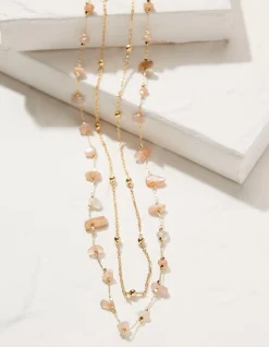 FatFace Stone Layered Necklace|Women View All