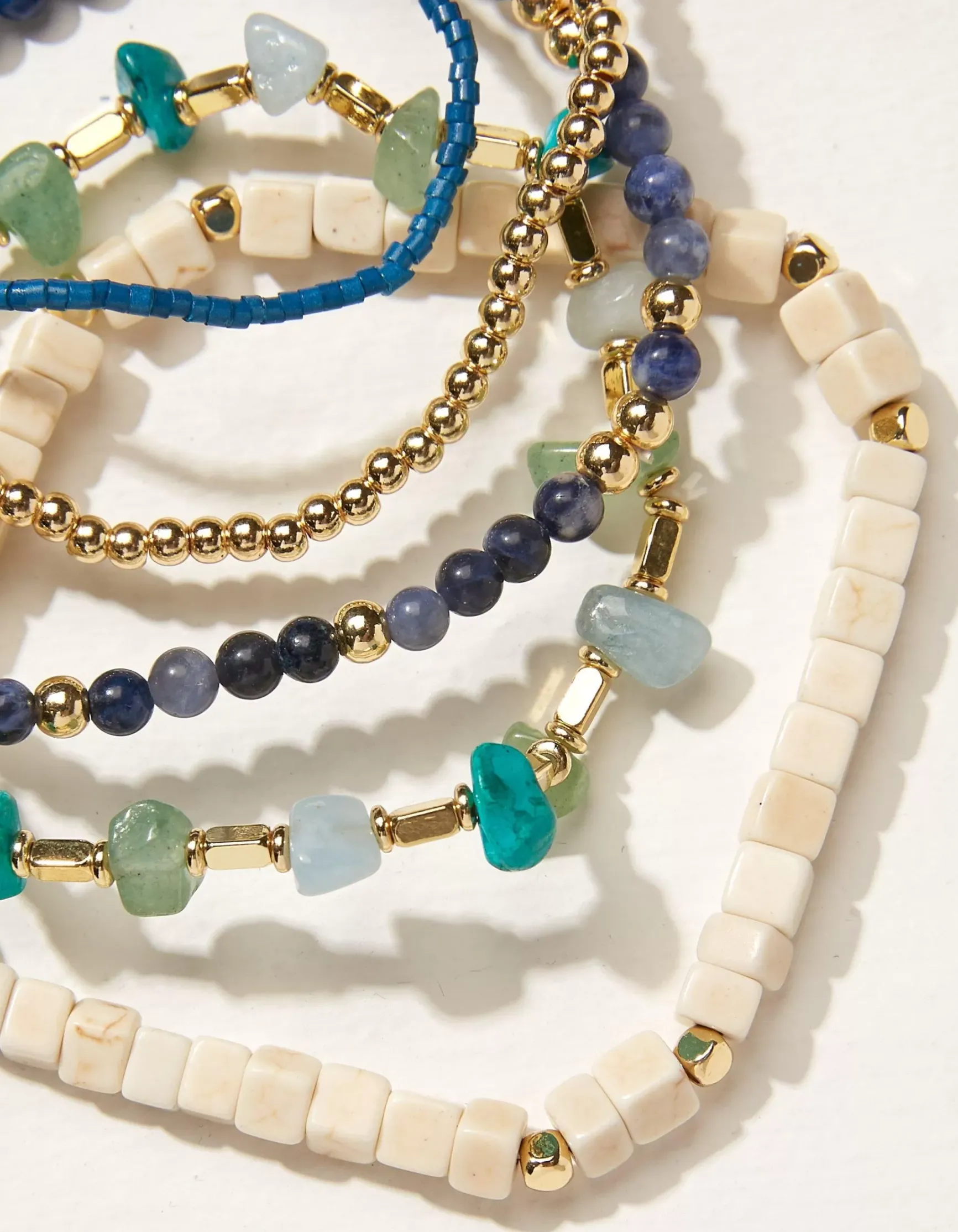 FatFace Stone Stretch Bracelet|Women View All