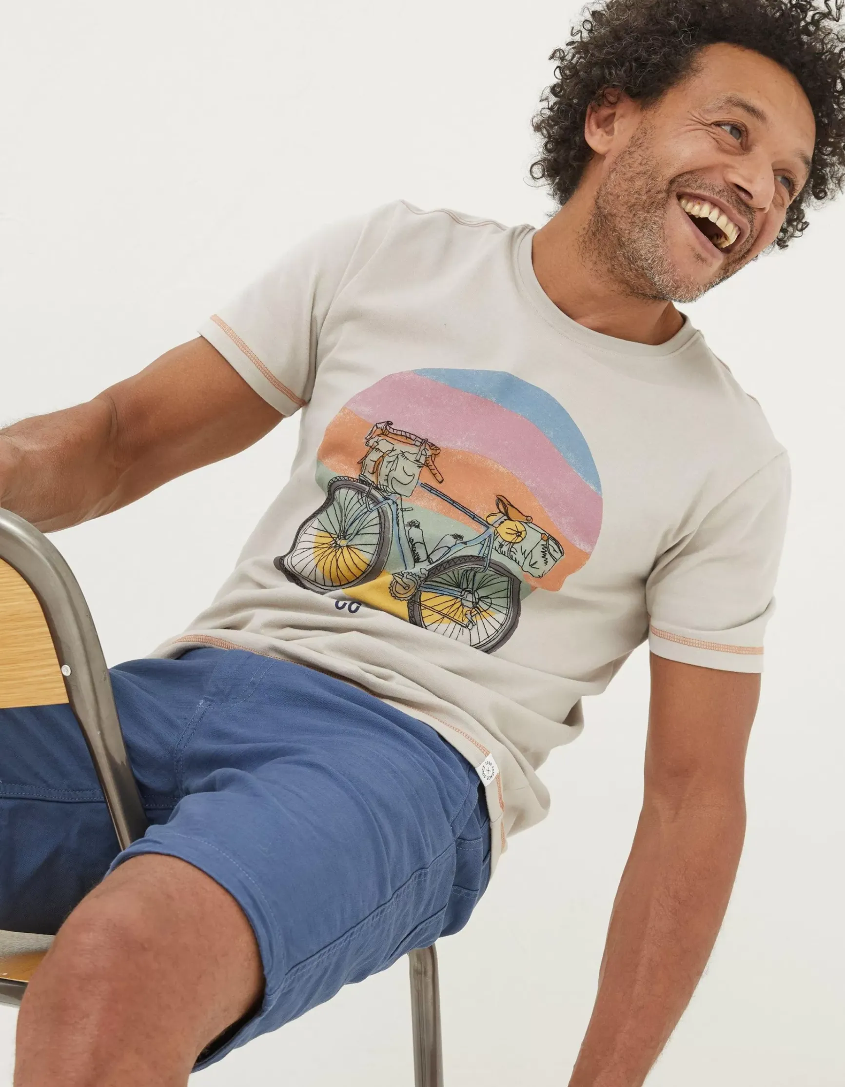 FatFace Stow Flat Front Shorts|Men View All