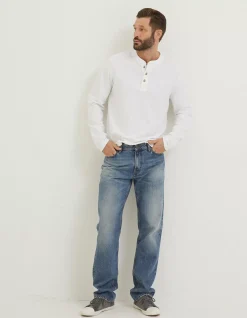 FatFace Straight Authentic Wash Jeans|Men Jeans
