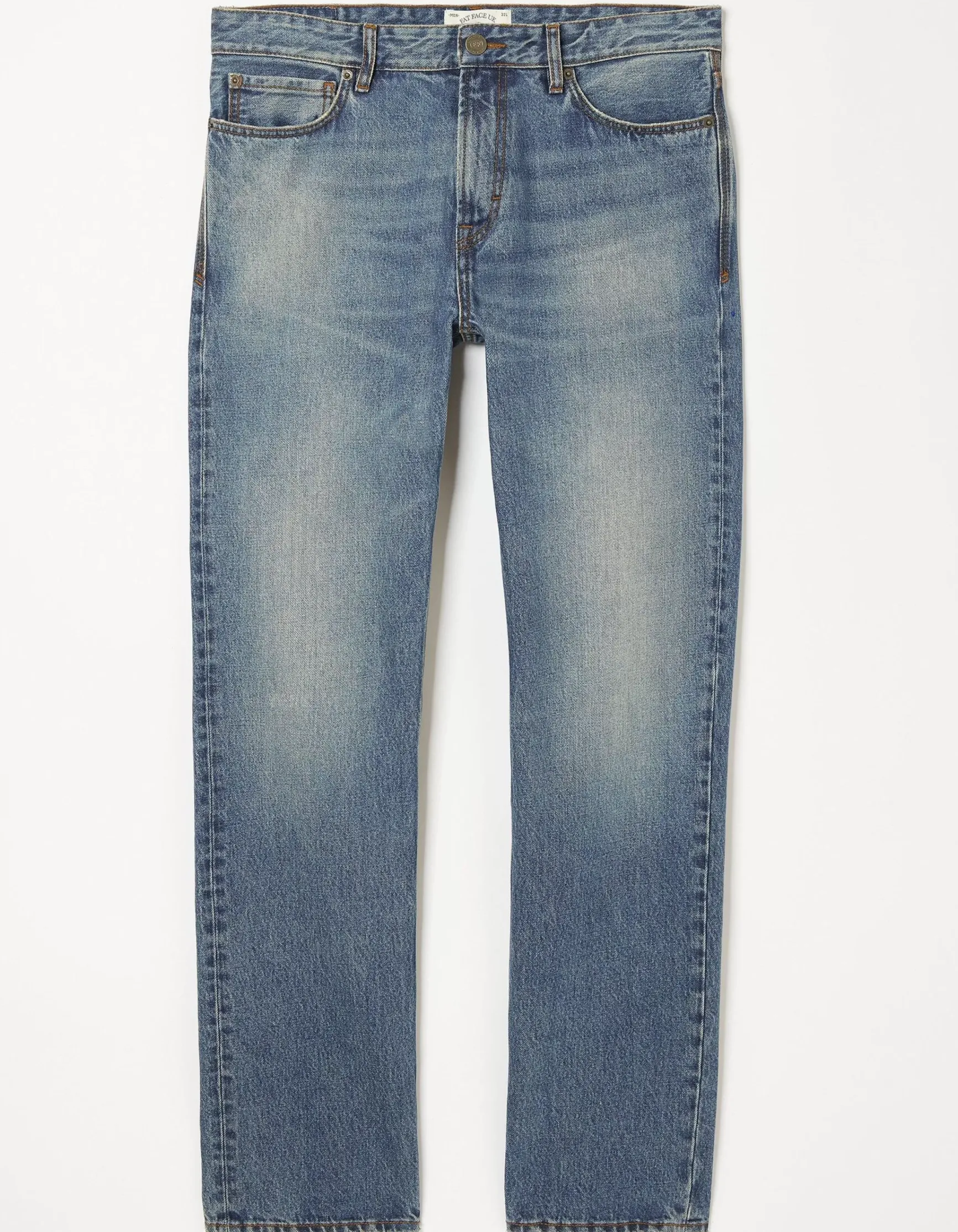 FatFace Straight Authentic Wash Jeans|Men Jeans