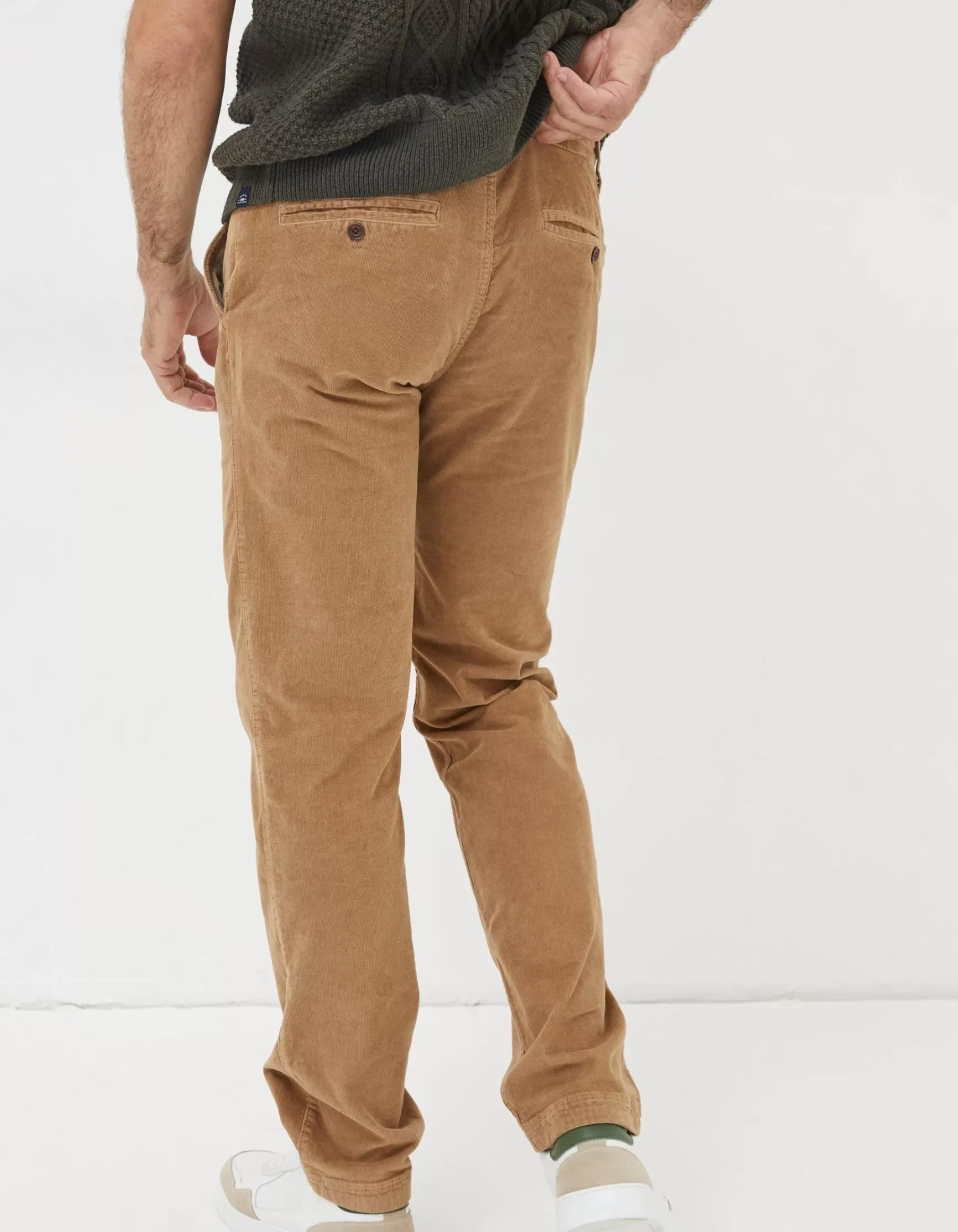FatFace Straight Cord Trousers|Men View All