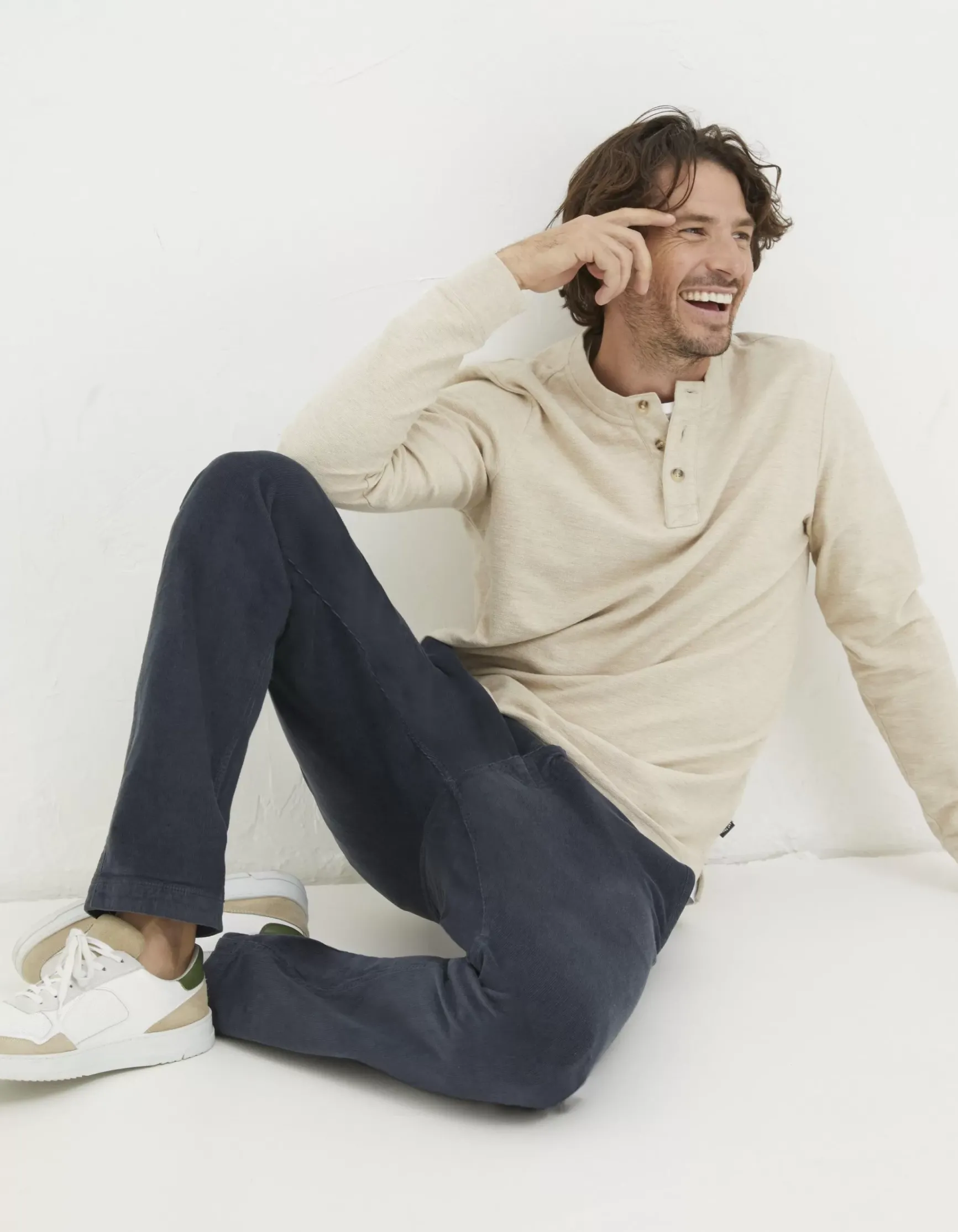 FatFace Straight Cord Trousers|Men View All