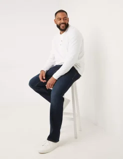 FatFace Straight Dark Vintage Wash Jeans|Men Jeans