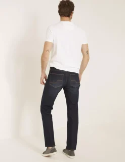 FatFace Straight Dark Vintage Wash Jeans|Men Jeans