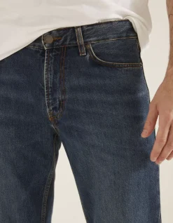 FatFace Straight Mid Wash Jeans|Men Jeans