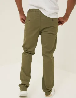 FatFace Straight Pull On Trousers|Men Trousers & Chinos