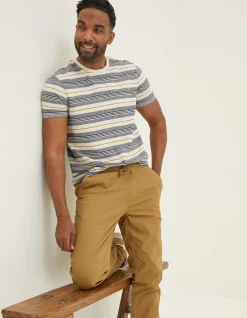 FatFace Straight Pull On Trousers|Men Trousers & Chinos