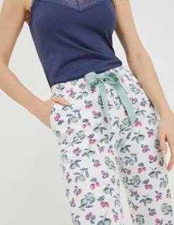 FatFace Strawberry Cuffed Pants|Women Nightwear & Loungewear