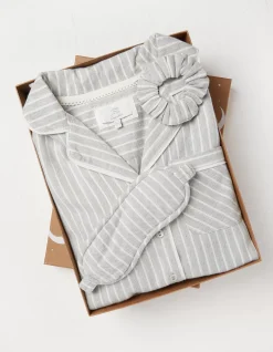 FatFace Stripe Box Pyjamas Gift Box Set|Women View All