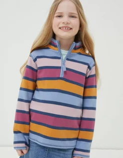 FatFace Stripe Half Neck Sweatshirt|Girls View All